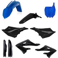 0024929.316 - Acerbis Full Plastics Kit - Yamaha YZ 125/250 2022-2026 - Black/Blue
