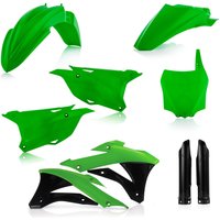 0017247.553.020 - Acerbis Full Plastics Kit - Kawasaki KX 85/100 2014-21 - OEM '20 (Green/Black)