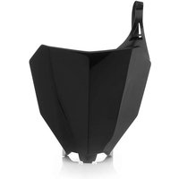 0022380.090 - Acerbis Front Number Board - Honda CRF250R 2018, CRF450R 2017-18 - Black