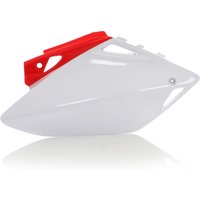 0008127.553 - Acerbis Side Panels - Honda CRF450R/ CRE450F 2005-06 - Red/ White