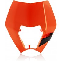 Image of Acerbis Headlight Surround - KTM EXC 125/200/250/300 & EXC-F 250/350/400/450/500 2008-13 - Orange