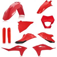 0024633.110 - Acerbis Full Enduro Plastics Kit - Gas Gas EC 250/300 & 250/350F 2021-23 - Red
