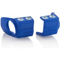 Image of Acerbis Fork Shoe Covers - Yamaha YZ 125/250 2008-23, YZF 250/450 2007-23 - Blue