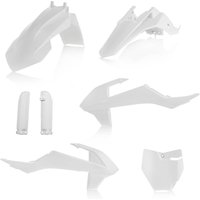 0023593.030 - Acerbis Full Plastics Kit - KTM SX65 2019-23, Gas Gas MC65 2022-23 - White