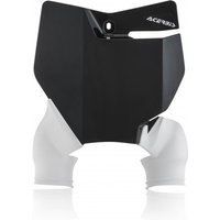 Image of Acerbis Raptor Front Number Board - KTM SXF & Husqvarna FC/TC 2016-18 - Black/ White