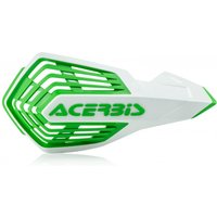 0024296.241 - Acerbis X-Future Hand Guards - White/ Green