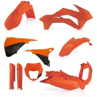 0017204.010 - Acerbis Full Plastics Kit - KTM EXC/ EXC-F 125-540 2014-15 - Orange