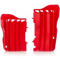 Image of 0023384.110 - Acerbis Radiator Louvres - Honda CRF250R 2018-20, CRF250RX 2019 - Red