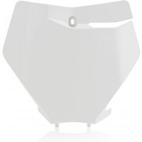 Image of 0023496.030 - Acerbis Front Number Board - KTM SX125/250 & SXF 250/350/450 2019-22 - White