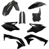 0022988.090 - Acerbis Full Plastics Kit - Kawasaki KXF450 2018 - Black