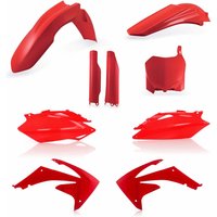 Acerbis Full Plastics Kit - Honda CRF250R 2010, CRF450R 2009-10 - Red