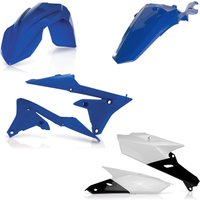 0023089.553 - Acerbis Standard Plastics Kit - Yamaha WRF250 2018 - OEM (Blue/White/Black)