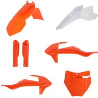 0025506.203 - Acerbis Full Plastics Kit - KTM SX50 2016-23 - Orange/White