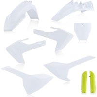 0023056.553.020 - Acerbis Full Plastics Kit - Husqvarna TC85 2018-2024 - OEM '20 (White/Yellow)