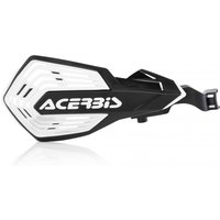 Image of 0024297.315 - Acerbis K-Future Hand Guards For Husqvarna FC 250/350/450 2014-23 - Black/ White