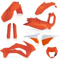 Image of 0021811.010 - Acerbis Full Plastics Kit - KTM EXC125/250/300 & EXC-F 2016 - Orange