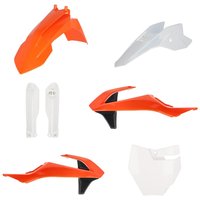 0025506.553.016 - Acerbis Full Plastics Kit - KTM SX50 2016-23 - OEM '16 (Orange/White/Black)