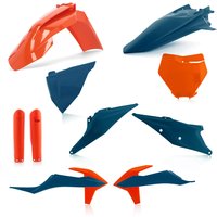 Image of 0023479.243 - Acerbis Full Plastics Kit - KTM SX 125/250 & SXF 250/350/450 2019-22 - Red Bull Edition