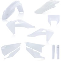 Image of 0024051.031 - Acerbis Full Enduro Plastics Kit - Husqvarna FE 250/350/450/501 & TE 150I/250I/300I 2020-23 - White