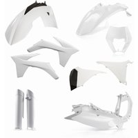 0016234.030 - Acerbis Full Plastics Kit - KTM EXC/ EXC-F 125-540 2012-13 - White