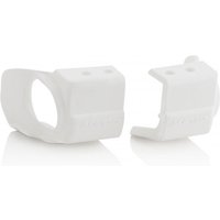 Image of Acerbis Fork Shoe Covers - Beta RR 125/250/300/400/450/480/498 2012-2018 - White