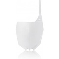 0023490.030 - Acerbis Front Number Board - Yamaha YZ 125/250 2002-14 - White