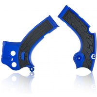 0022444.040 - Acerbis X-Grip Frame Guards - Yamaha YZF250 2017-18, YZF450 2016-17, WRF450 2016-18 - Blue