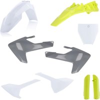 Image of 0023056.553.023 - Acerbis Full Plastics Kit - Husqvarna TC85 2018-23 - OEM '23 (White/Yellow/Grey)