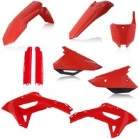 Image of 0024582.553 - Acerbis Full Plastics Kit - Honda CRF 250/300RX 2022-2024, CRF450RX 2021-2024 - OEM (Red)