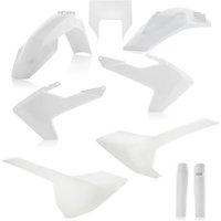 0022375.030 - Acerbis Full Plastics Kit - Husqvarna FE 250/350/450/501 2017-19, TE250I 2018-19 - White