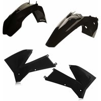 0008101.090 - Acerbis Standard Plastics Kit - KTM SX 125/250 & SXF 450/525 2005-06 - Black