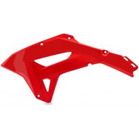 Image of 0024580.110 - Acerbis Radiator Scoops - Honda CRF250/300RX 2022-23, CRF450RX 2021-23 - Red