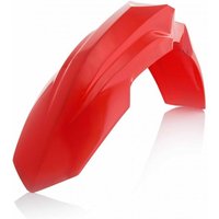 Image of 0022379.110 - Acerbis Front Fender - Honda CRF250R 2018-21, CRF250RX 2019-21, CRF450L 2019-22, CRF450R 2017-20 - Red