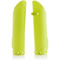 Image of 0023045.062 - Acerbis Fork Guards - Husqvarna TC85 & KTM SX85 2018-2024 - Yellow