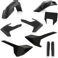 0023596.090 - Acerbis Full Enduro Plastics Kit - Husqvarna FE 250/350/450/501 & TE250 2017-19 - Black