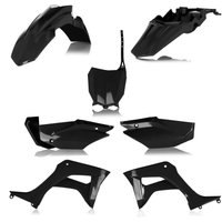 Image of 0024606.090 - Acerbis Plastics Kit - Honda CRF110F 2019-2024 - Black