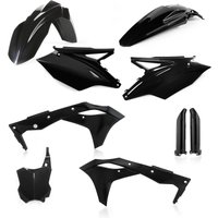 Image of 0022378.090 - Acerbis Full Plastics Kit - Kawasaki KXF250 2017 - Black