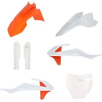 0025506.553.019 - Acerbis Full Plastics Kit - KTM SX50 2016-23 - OEM '19 (Orange/White)