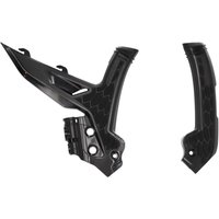 0025245.321 - Acerbis X-Grip Frame Guards - KTM SX 125/250/300 & SXF 250/350/450 2023-2025 - Black