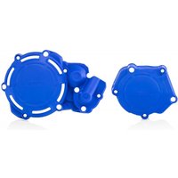Acerbis X-Power Engine Covers Kit - Yamaha YZ250 2005-2025 - Blue