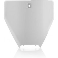 Image of 0021826.030 - Acerbis Front Number Board - Husqvarna FC 250/350/450 2016-18, TC125 2016-18, TC250 2017-18 - White