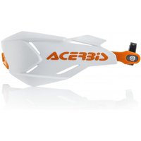 0022397.229 - Acerbis X-Factory Hand Guards - White/ Orange