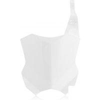 Image of 0021839.030 - Acerbis Front Number Board - Kawasaki KXF250 2017-2025, KXF450 2016-2025 - White