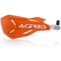 0022397.203 - Acerbis X-Factory Hand Guards - Orange/ White