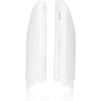 0023065.030 - Acerbis Fork Guards - Suzuki RMZ250 2019-2025, RMZ450 2018-2025 - White