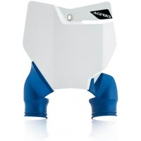 Image of Acerbis Raptor Front Number Board - KTM SXF & Husqvarna FC/TC 2016-18 - Blue/ White