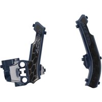 0025333.251 - Acerbis X-Grip Frame Guards - Husqvarna TC50 2017-2023 - Blue/Black