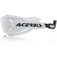 0022397.237 - Acerbis X-Factory Hand Guards - White/ Black