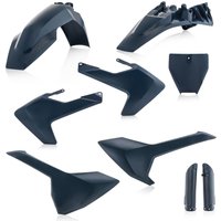 Image of 0023056.040 - Acerbis Full Plastics Kit - Husqvarna TC85 2018-2024 - Dark Blue