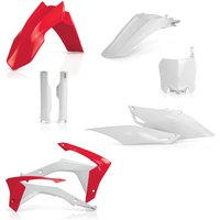 0016900.553 - Acerbis Full Plastics Kit - Honda CRF450 2013-16, CRF250 2014-17 - OEM (White/Red)
